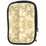 Light Circles, Brown Yellow color Compact Camera Cases Front