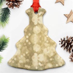 Light Circles, Brown Yellow Color Ornament (christmas Tree)