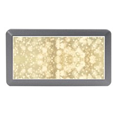 Light Circles, Brown Yellow Color Memory Card Reader (mini) by picsaspassion