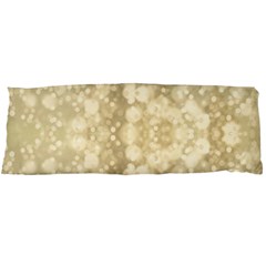 Light Circles, Brown Yellow Color Body Pillow Case (dakimakura)