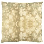 Light Circles, Brown Yellow color Standard Flano Cushion Case (Two Sides) Front