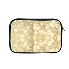 Light Circles, Brown Yellow Color Apple Macbook Pro 13  Zipper Case