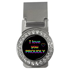 I Love You Proudly Money Clips (cz) 