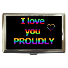 I Love You Proudly Cigarette Money Cases by Valentinaart