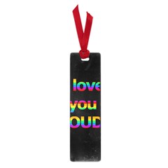 I Love You Proudly Small Book Marks by Valentinaart