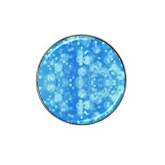 Light Circles, Dark And Light Blue Color Hat Clip Ball Marker (4 Pack) by picsaspassion