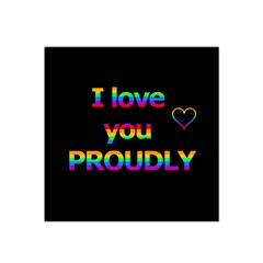 I Love You Proudly Satin Bandana Scarf