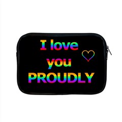 I Love You Proudly Apple Macbook Pro 15  Zipper Case