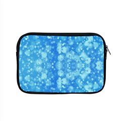 Light Circles, Dark And Light Blue Color Apple Macbook Pro 15  Zipper Case