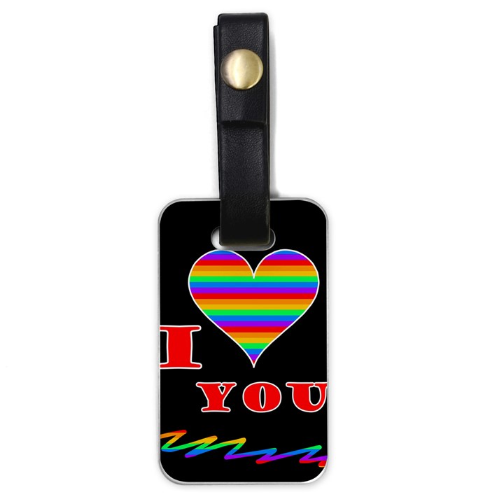 I love you Luggage Tags (One Side) 