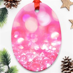 Pink Diamond  Ornament (oval) 