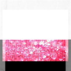 Pink Diamond  Rectangular Jigsaw Puzzl