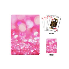 Pink Diamond  Playing Cards (mini)  by Brittlevirginclothing