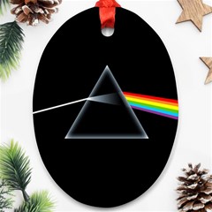 Pink Floyd  Ornament (oval)  by Brittlevirginclothing