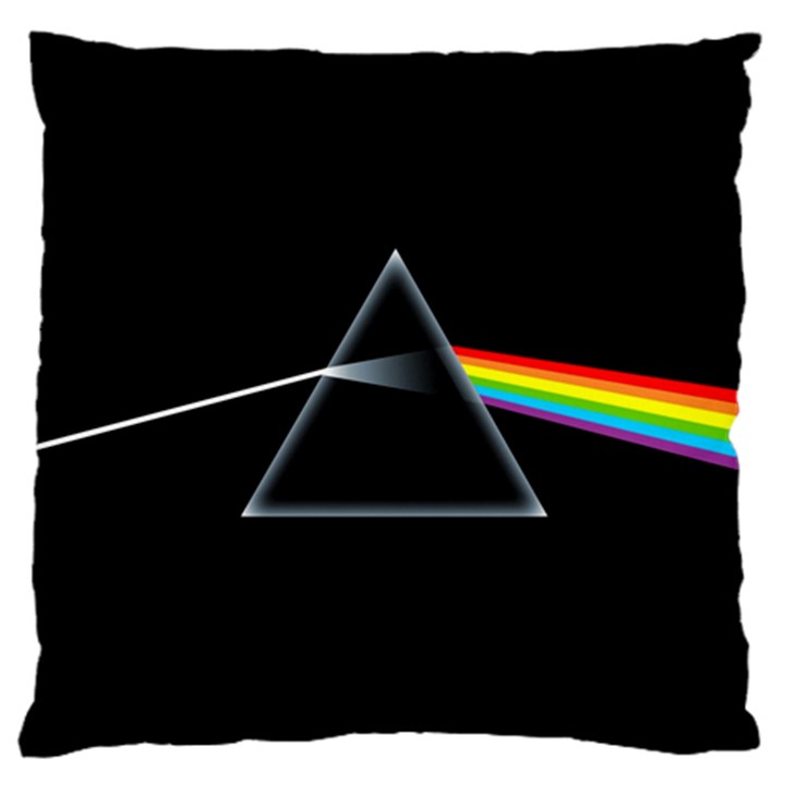 Pink floyd  Large Flano Cushion Case (One Side)