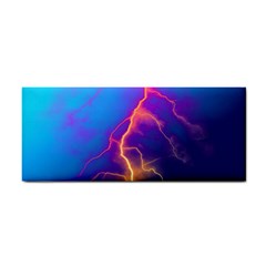 Lightning Colors, Blue Sky, Pink Orange Yellow Cosmetic Storage Cases