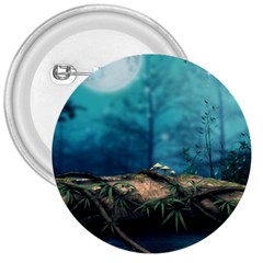 Mysterious Fantasy Nature  3  Buttons by Brittlevirginclothing