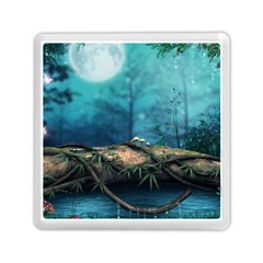 Mysterious Fantasy Nature  Memory Card Reader (square)  by Brittlevirginclothing