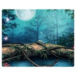 Mysterious fantasy nature  Double Sided Flano Blanket (Medium)  60 x50  Blanket Front