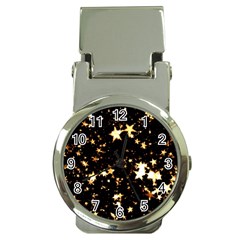 Golden Stars In The Sky Money Clip Watches