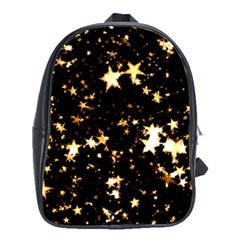 Golden Stars In The Sky School Bags(large) 