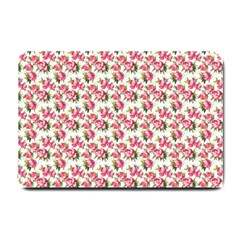 Gorgeous Pink Flower Pattern Small Doormat  by Brittlevirginclothing