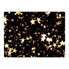 Golden Stars In The Sky Double Sided Flano Blanket (mini) 