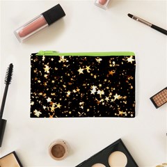 Golden Stars In The Sky Cosmetic Bag (xs)