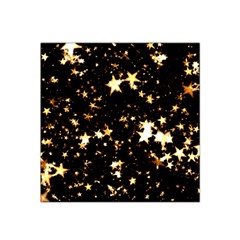 Golden Stars In The Sky Satin Bandana Scarf