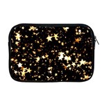 Golden stars in the sky Apple MacBook Pro 17  Zipper Case Front