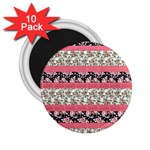 Cute Flower Pattern 2.25  Magnets (10 pack)  Front