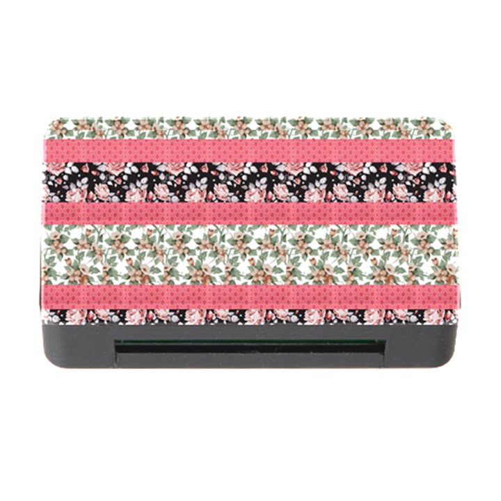 Cute Flower Pattern Memory Card Reader with CF