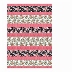 Cute Flower Pattern Small Garden Flag (two Sides) by Brittlevirginclothing