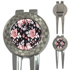 Vintage Flower 3-in-1 Golf Divots by Brittlevirginclothing