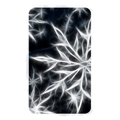 Snowflake In Feather Look, Black And White Memory Card Reader by picsaspassion