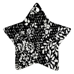 Flower Star Ornament (two Sides)  by Brittlevirginclothing