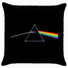 Pink Floyd  Throw Pillow Case (black) by Brittlevirginclothing