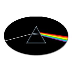 Pink Floyd  Oval Magnet by Brittlevirginclothing