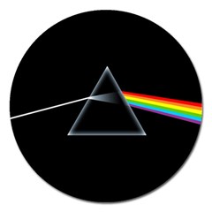 Pink Floyd  Magnet 5  (round) by Brittlevirginclothing