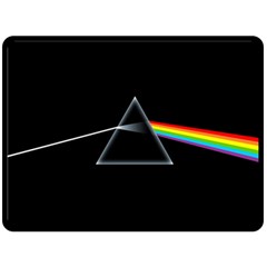 Pink Floyd  Fleece Blanket (large)  by Brittlevirginclothing