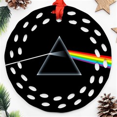 Pink Floyd  Ornament (round Filigree)  by Brittlevirginclothing