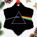 Pink floyd  Snowflake Ornament (2-Side) Front