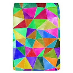 Triangles, Colorful Watercolor Art  Painting Flap Covers (s)  by picsaspassion