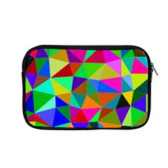 Colorful Triangles, Oil Painting Art Apple Macbook Pro 13  Zipper Case