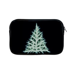 Christmas Fir, Green And Black Color Apple Macbook Pro 13  Zipper Case