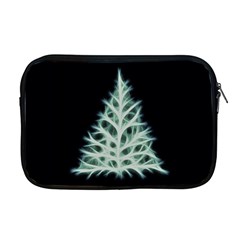 Christmas Fir, Green And Black Color Apple Macbook Pro 17  Zipper Case by picsaspassion