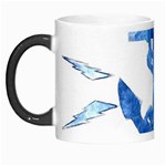 Anchor Aquarel painting art, soft blue Morph Mugs Left