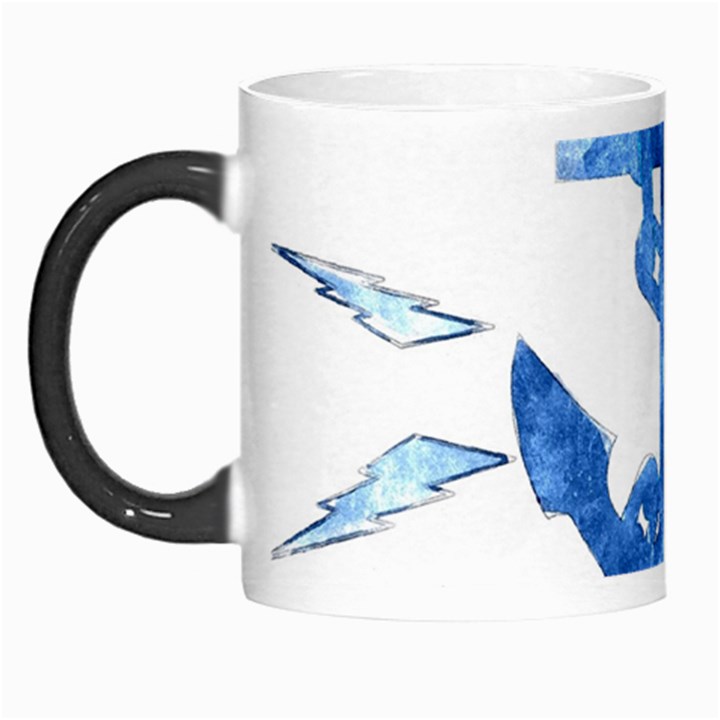 Anchor Aquarel painting art, soft blue Morph Mugs