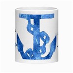 Anchor Aquarel painting art, soft blue Morph Mugs Center