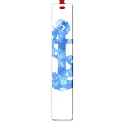 Anchor Aquarel Painting Art, Soft Blue Large Book Marks by picsaspassion